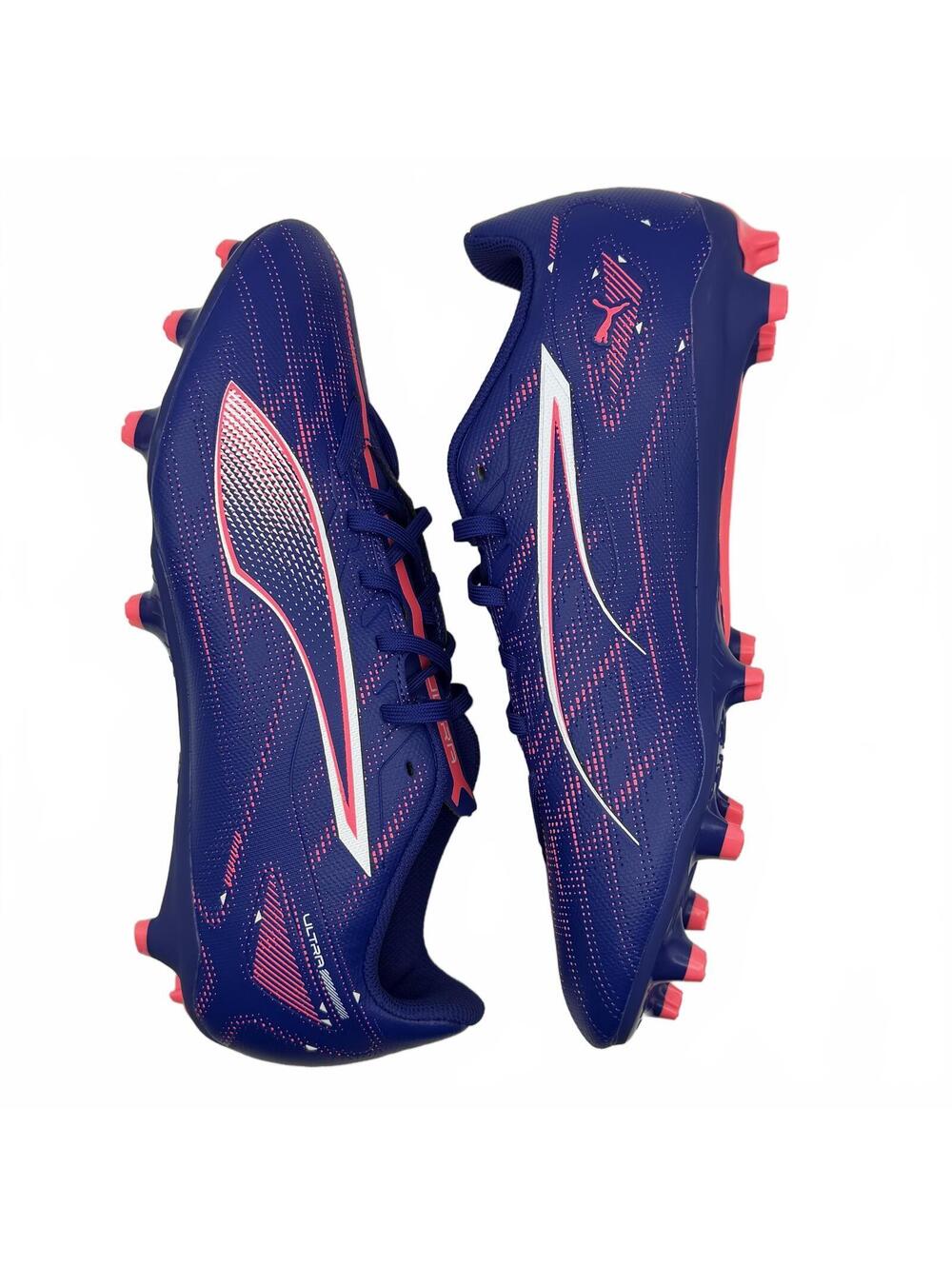 PUMA Ultra 5 Play FG/AG Lapis Lazuli Sunset Glow Soccer Cleats 107689-01 Size 10